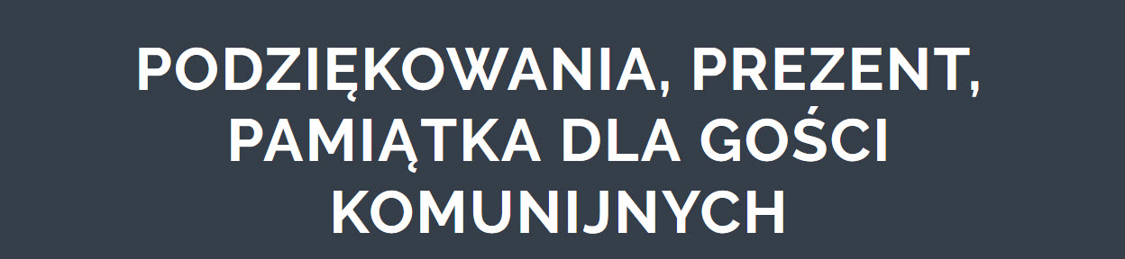 podziękowanie dla gości komunia magnes, prezent na pierwszą komunię świętą