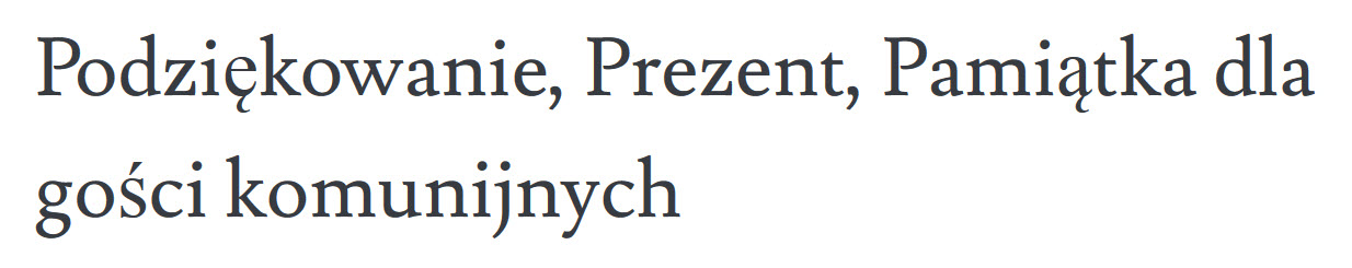 podziękowanie dla gości komunia magnes, prezent na pierwszą komunię świętą